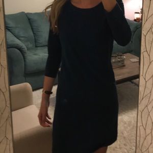 Basic Navy Blue Dress